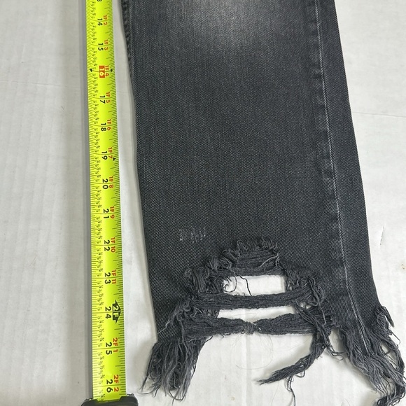 Free People We The Free Womens Size 29 Mid Rise Button Fly Fringe Denim Jeans - Picture 12 of 13